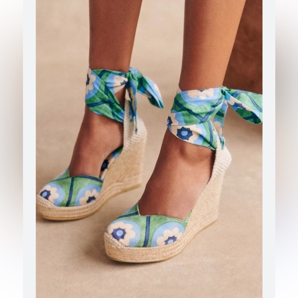Sezane x Momoni - Tania High Espadrilles SEZANE FR 39 US 8 - Picture 1 of 15